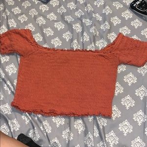 cute ruffled crop top